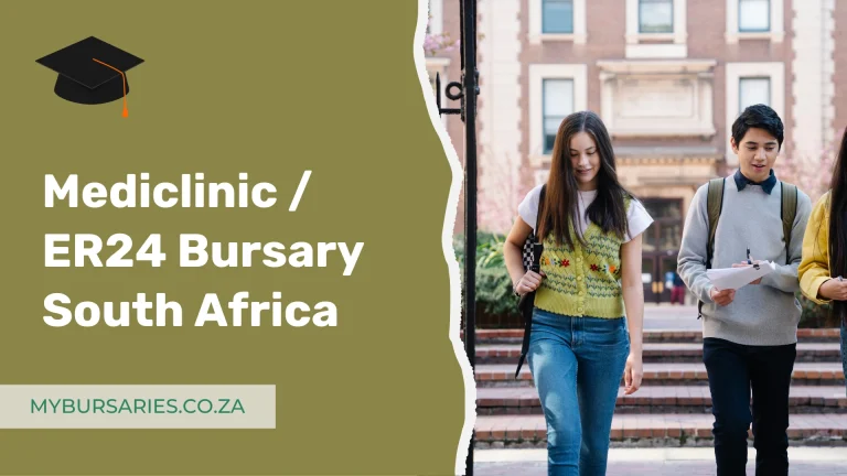 Mediclinic / ER24 Bursary South Africa